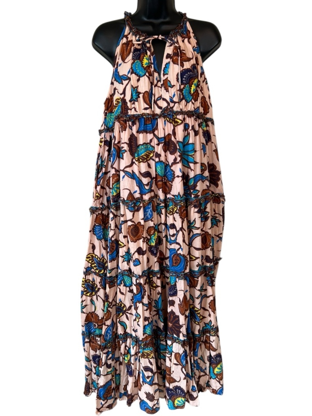 Anthropologie: Love The Label Boho Printed Maxi Dress